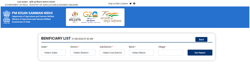 pm kisan gov in Registration