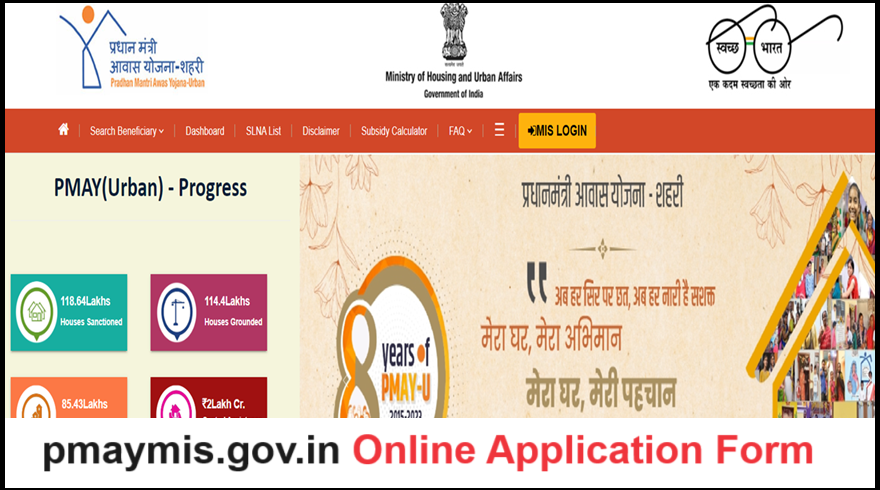 pmaymis.gov.in Online Application Form